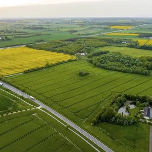 Aerial view, Denmark, Region Syddanmark