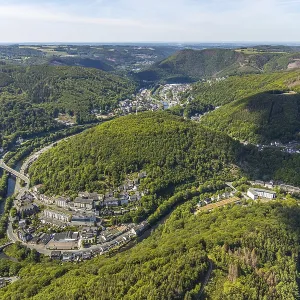 Aerial view, district Lennestein Aerial view, district Lennestein
