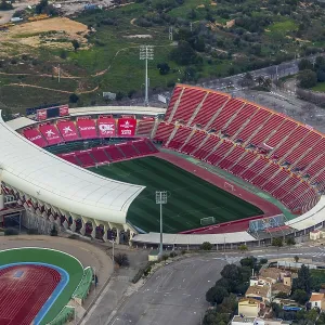 Vue aérienne, Estadi de Son Moix. Vue aérienne, Estadi de Son Moix.