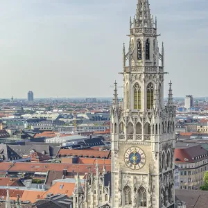Aerial view of the New Town Hall