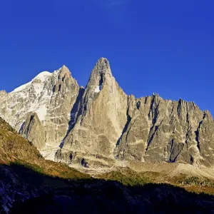 Aiguille du Dru Evening Print, Chamonix-Mont-Blanc, France
