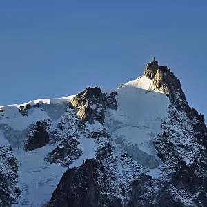 Aiguille du Midi in the evening light Aiguille du Midi in the evening light