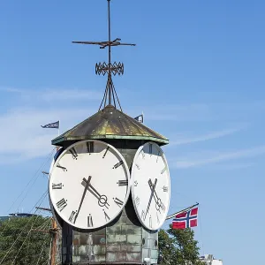 Aker Brygge Clock Tower, Aker Brygge Aker Brygge Clock Tower, Aker Brygge