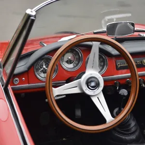 Alfa-Romeo Giulietta at classic car meeting in Busum