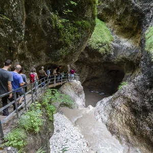 Almbachklamm, Berchtesgaden Biosphere Reserve Almbachklamm, Berchtesgaden Biosphere Reserve
