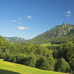Alpine landscape near Ruhpolding in Bavaria Alpine landscape near Ruhpolding in Bavaria