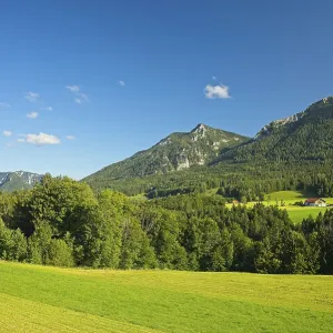 Alpine landscape near Ruhpolding in Bavaria Alpine landscape near Ruhpolding in Bavaria