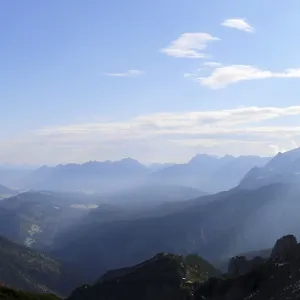 Alpine panorama of the Northern Alps Alpine panorama of the Northern Alps