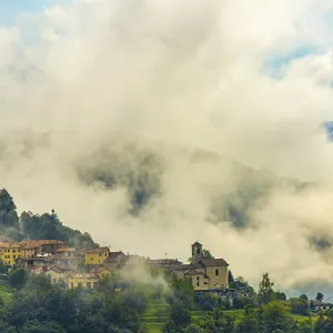 Alpine Village Aranno in the Clouds with Mountain View in Ticino Alpine Village Aranno in the Clouds with Mountain View in Ticino
