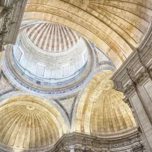 Altar Interior Print, Estrela Basilica, Lisbon