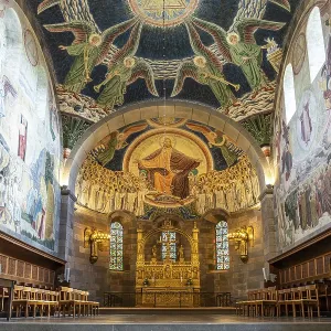 Altar of Viborg Cathedral, Viborg, Denmark, Europe Altar of Viborg Cathedral, Viborg, Denmark, Europe
