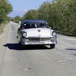 American classic car from the 1950s American classic car from the 1950s