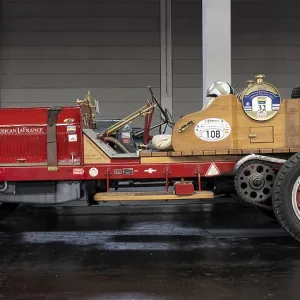 American La France vintage racing car