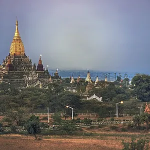 Ananda temple in evening light