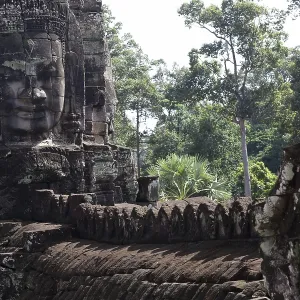 Angkor Thom, the best archeological site, Cambodia