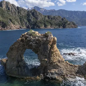 Arche de Purtellu, Gulf of Porto, Corsica, France