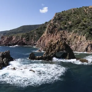 Arche de Purtellu, Gulf of Porto, Corsica, France