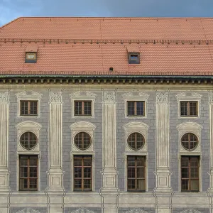 Architectural detail of the Residenz in central Munich