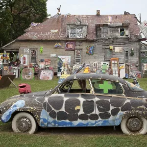 Art work at the Heidelberg Project