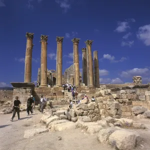 Artemis Temple, Jerash (Gerasa), Jordan Artemis Temple, Jerash (Gerasa), Jordan