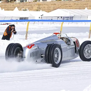 Auto Union C-Type, built 1936 on the frozen lake