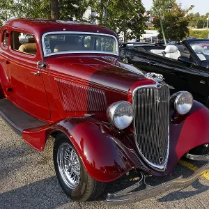 Automobile, modified vintage car