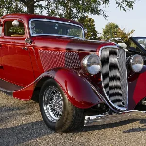 Automobile, modified vintage car