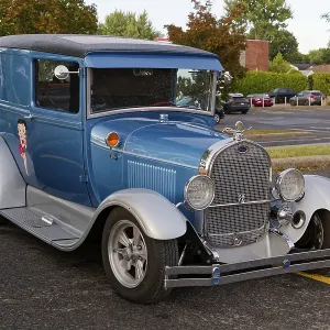 Automobile, modified vintage car