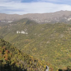 Autumn in the Ligurian Alps near Imperia Autumn in the Ligurian Alps near Imperia