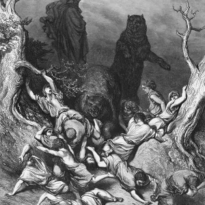 Away to Beth-El, Elisha or Elisha curses the boy to Bethel