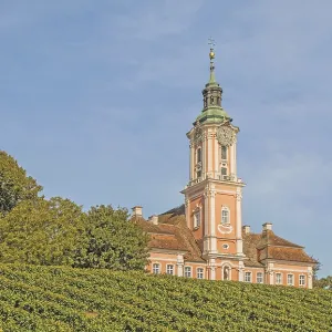The baroque pilgrimage church Birnau near Uhldingen-Muhlhofen is one of the most beautiful The baroque pilgrimage church Birnau near Uhldingen-Muhlhofen is one of the most beautiful