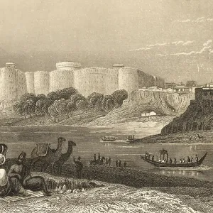 Bastion in Hyderabad, India, fortress