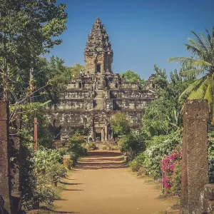 Bayon Temple in Angkor complex in Cambodia Bayon Temple in Angkor complex in Cambodia
