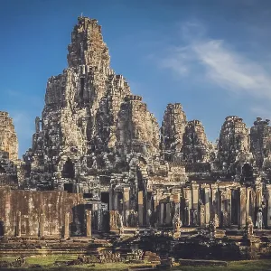 Bayon Temple in the Angkor complex in Cambodia Bayon Temple in the Angkor complex in Cambodia