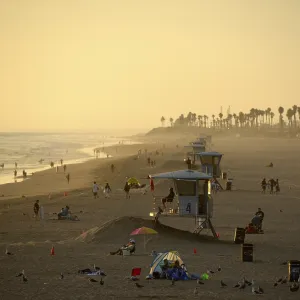 Huntington Beach Baywatch Station Print Huntington Beach Baywatch Station Print