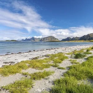 Beach of Fredvang, Lofoten, Nordland Beach of Fredvang, Lofoten, Nordland