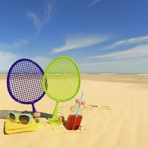 Beach tennis game for leisure time