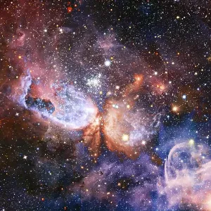 Beautiful galaxy somewhere in deep space Beautiful galaxy somewhere in deep space