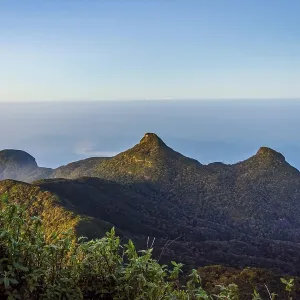 Beautiful Landscape at Sunrise from Adams Peak Print, Sri Lanka Beautiful Landscape at Sunrise from Adams Peak Print, Sri Lanka