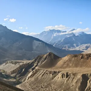 Beautiful landscape of Upper Mustang