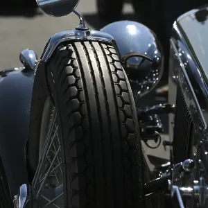 Detail of a beautiful MG
