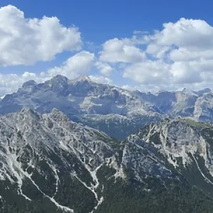 Beautiful mountain panorama in the Italian Dolomites Beautiful mountain panorama in the Italian Dolomites