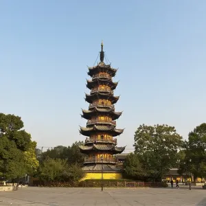 Bell tower of the Longhua Pagoda