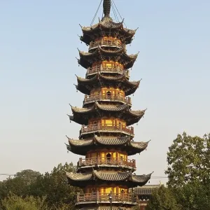 Bell tower of the Longhua Pagoda