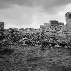Berlin, 28.8.1992 Print: Rubble Piles on Alte JakobstraBe Berlin, 28.8.1992 Print: Rubble Piles on Alte JakobstraBe