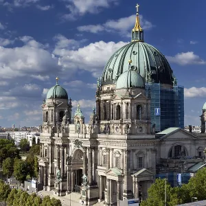 Berlin Cathedral, view from the Humboldt Forum Berlin Cathedral, view from the Humboldt Forum