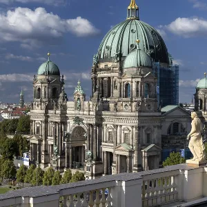 Berlin Cathedral, view from the Humboldt Forum Berlin Cathedral, view from the Humboldt Forum