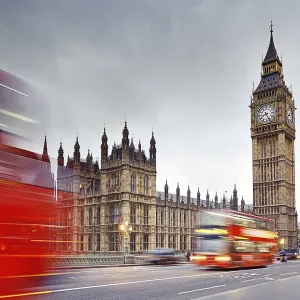 Big Ben and the Houses of Parliament from Westminster Bridge