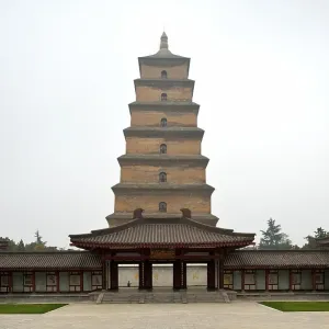 Big Wild Goose Pagoda, Buddhist pagoda Big Wild Goose Pagoda, Buddhist pagoda