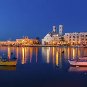 Blue Hour, dusk, fishing boats Blue Hour, dusk, fishing boats